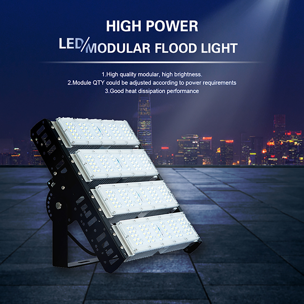 Factory Price Outdoor LED Flood lights High Output Super Bright Lights 1