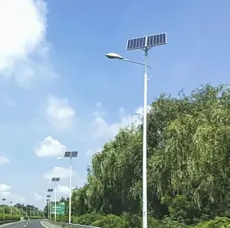 Outdoor Waterproof Steel 3-14m Lamp Poles